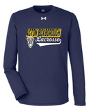 AB Girls Lacrosse UA Long Sleeve (Navy and Grey)