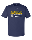 AB Girls Lacrosse UA Short Sleeve (Navy and Grey)