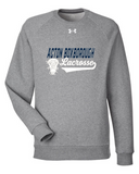 AB Girls Lacrosse UA Crewneck Sweatshirt (Navy and Grey)