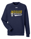 AB Girls Lacrosse UA Crewneck Sweatshirt (Navy and Grey)