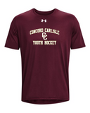 Under Armour Short Sleeve (Black, Maroon)