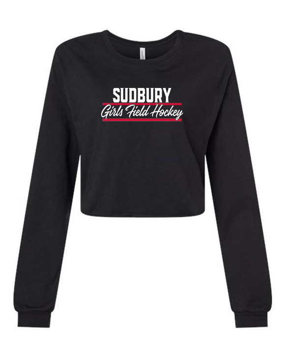 Sudbury Girls FH Cropped Long Sleeve T-shirt