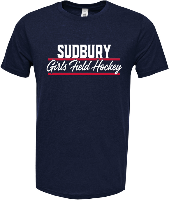 Sudbury FH Short Sleeve T-Shirt Navy (Youth and Adult)