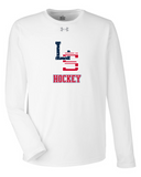 LS Hockey UA Long Sleeve Shirt (White, Navy, Grey)