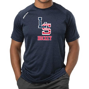 LS Hockey Bauer Short Sleeve Shirt (Red, Navy, Grey)