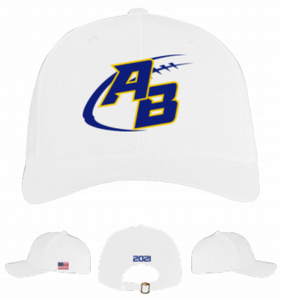 AB Football Hat White